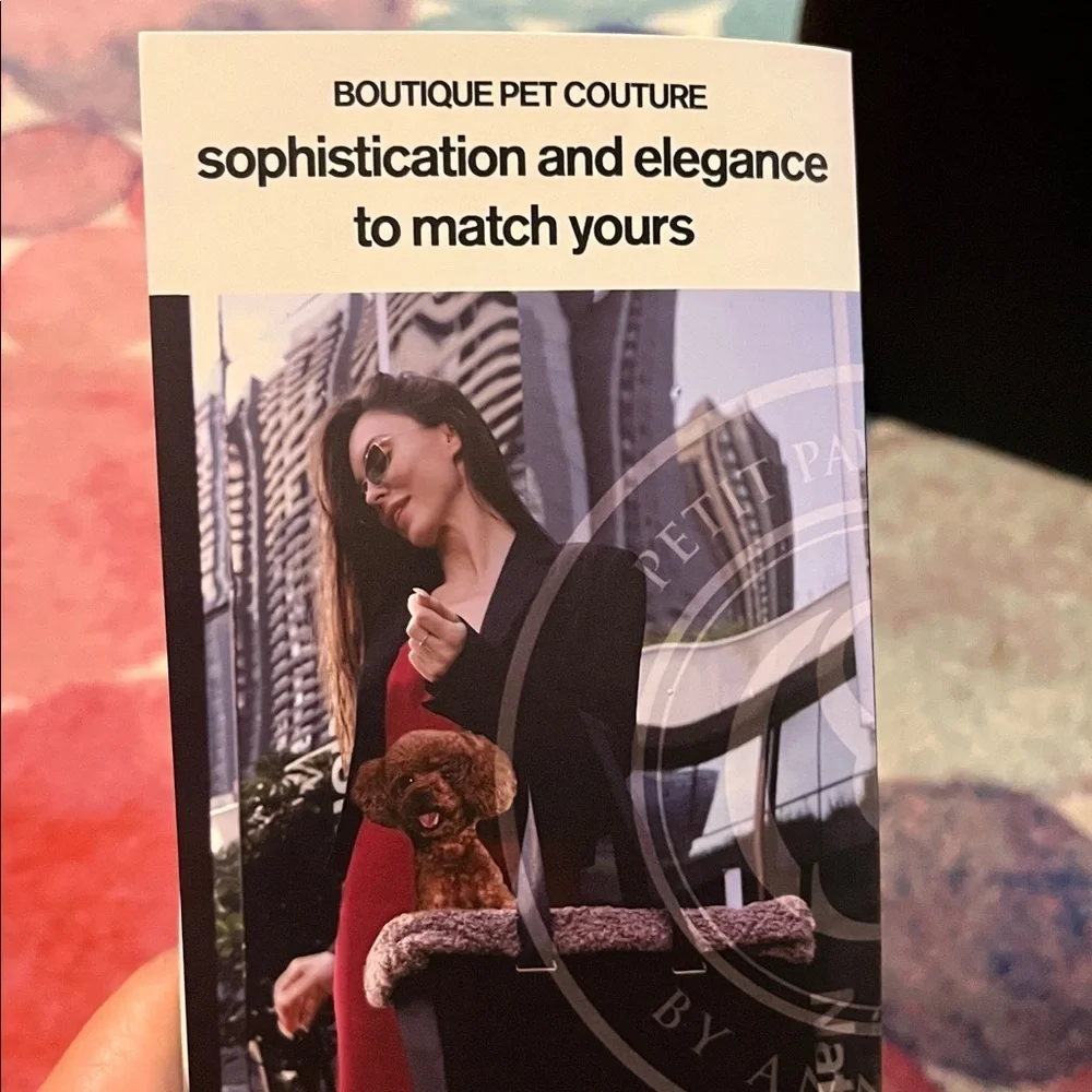 Scotch & Co by Anastasia luxury dog tote new in box
